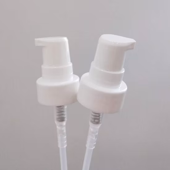 Hot Sale Colorful Cosmetic Plastic Smooth Cream Pump 18/410 20/410 24/410 Treatment Pump