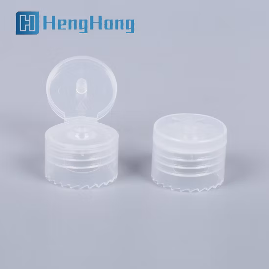 화장품 플라스틱 병 뚜껑의 클렌징 워터 플립 탑 스크류 캡