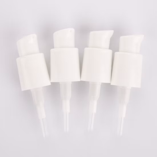 화장품 유리병 도매 18/415 20/410 22/400 블랙 화이트 플라스틱 크림 디스펜서 트리트먼트 로션 펌프